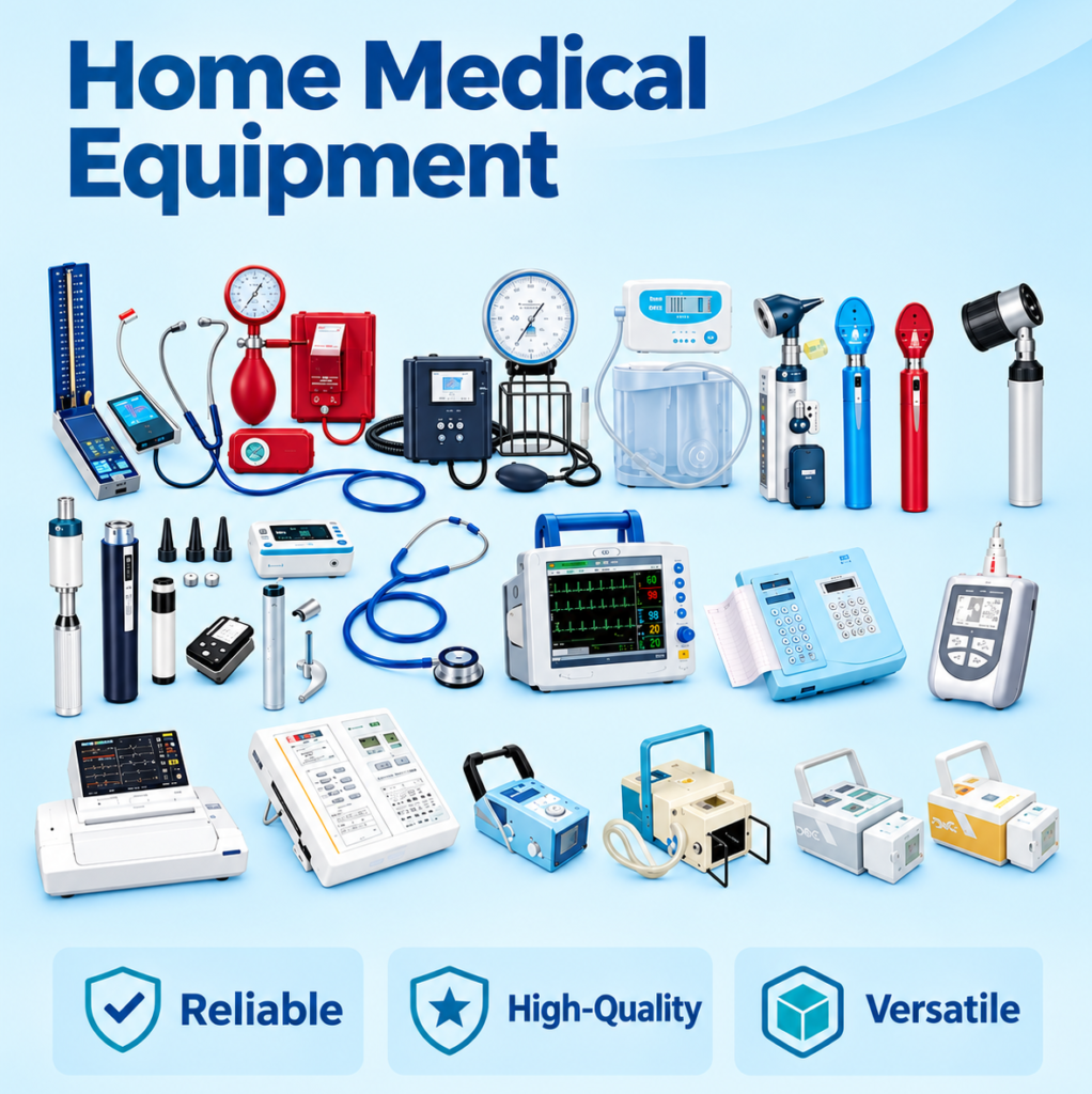 home medical equipment showcase