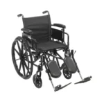 drive cruiser x4 lightweight wheelchair full view
