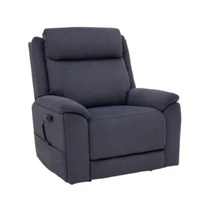 evolution collection medical lift chairs lc435xl navy upholstered