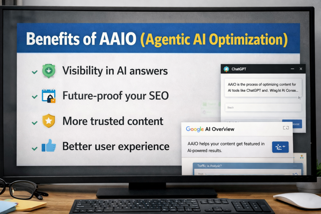 Benefits of AAIO (Agentic AI Optimization)