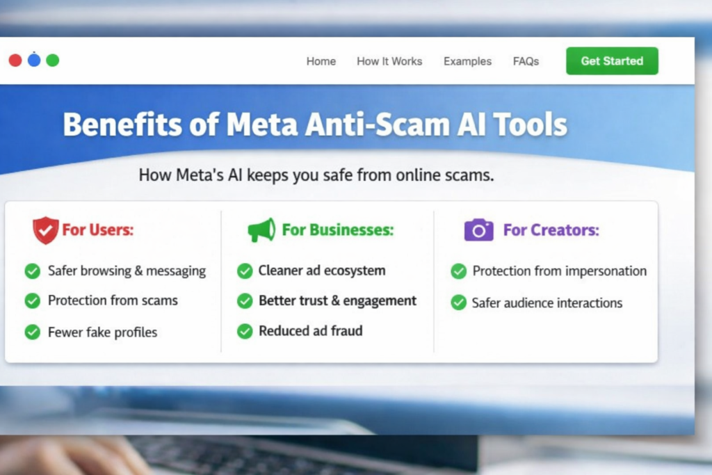 Benefits of Meta Anti-Scam AI Tools