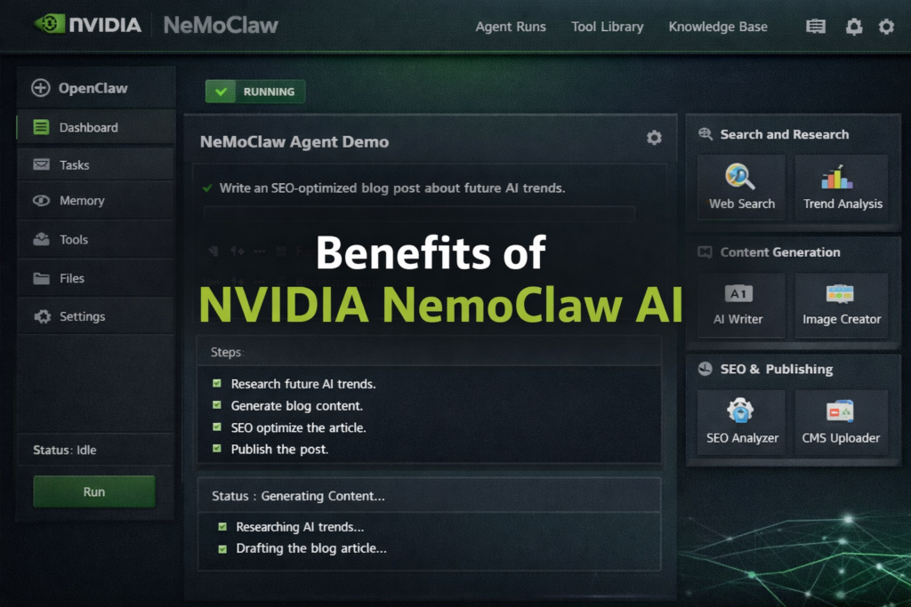 Benefits of NVIDIA NemoClaw AI