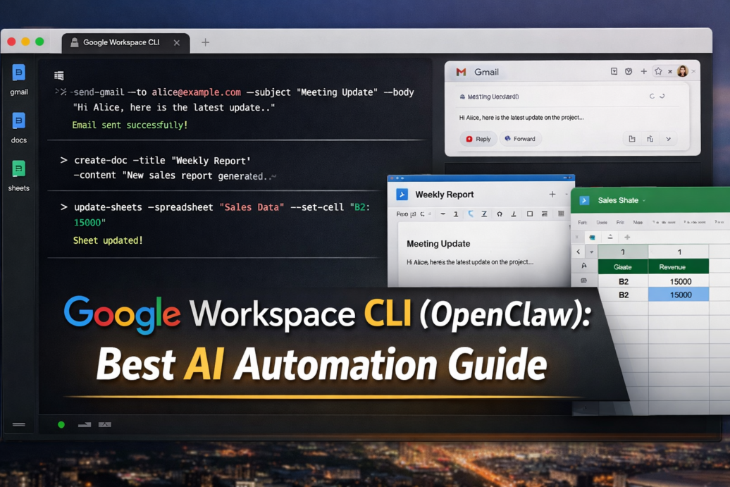 Google Workspace CLI (OpenClaw) Best AI Automation Guide