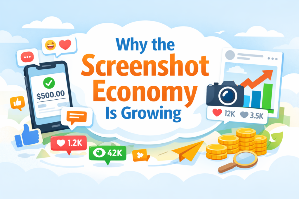 Why the Screenshot Economy Is Growing