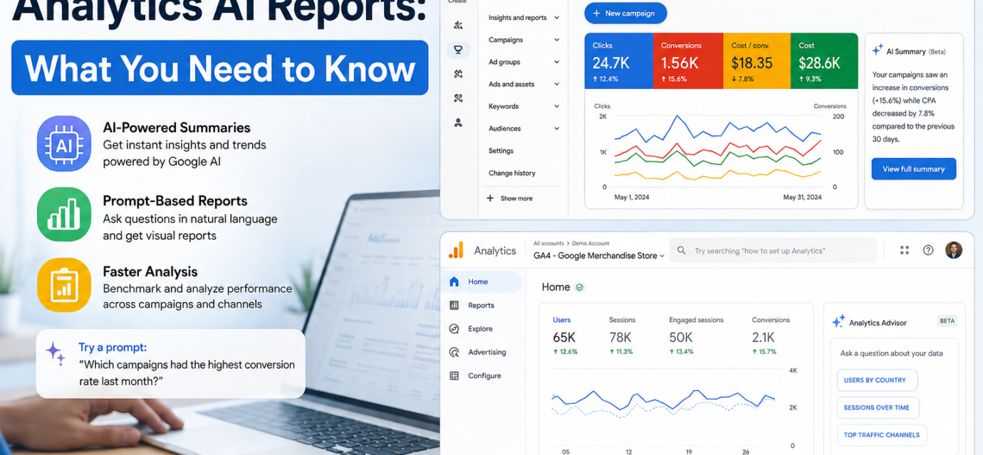 Google Ads and Analytics AI Reports