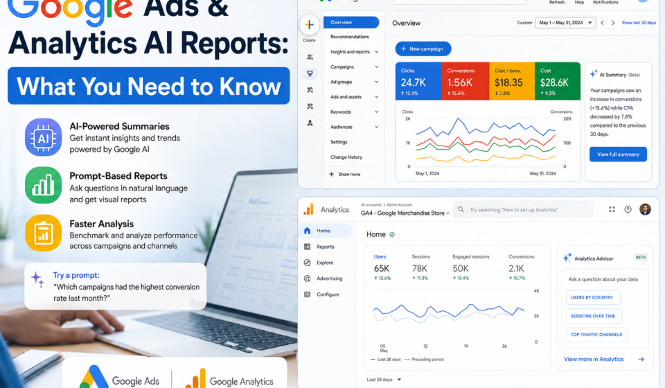 Google Ads and Analytics AI Reports