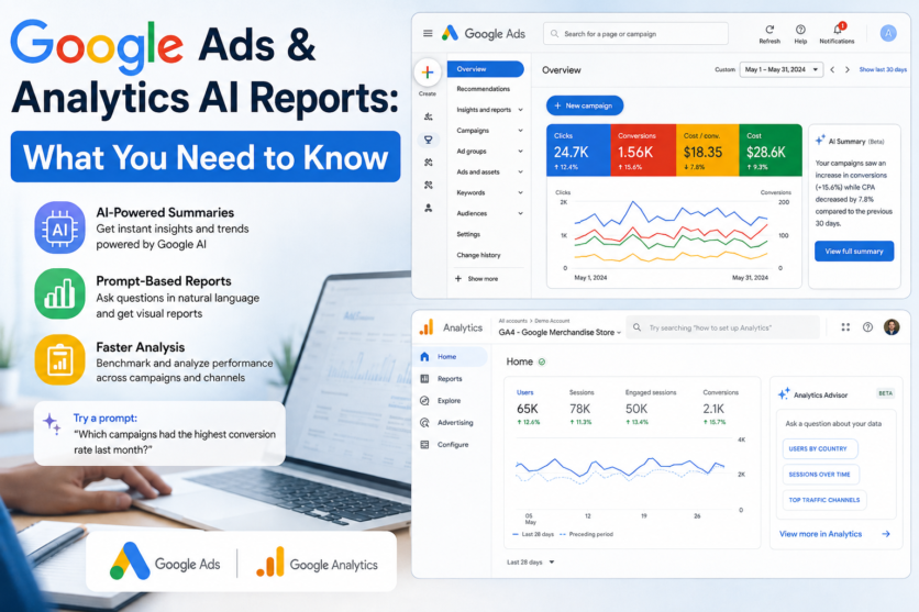 Google Ads and Analytics AI Reports