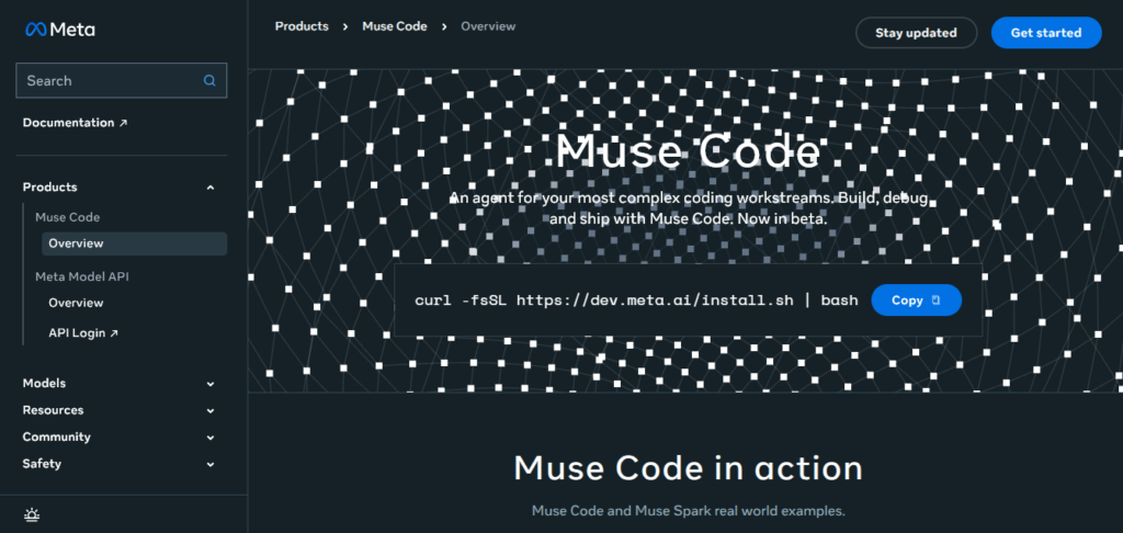 Meta Launched Muse Code AI Coding Agent
