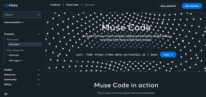 Meta Launched Muse Code AI Coding Agent